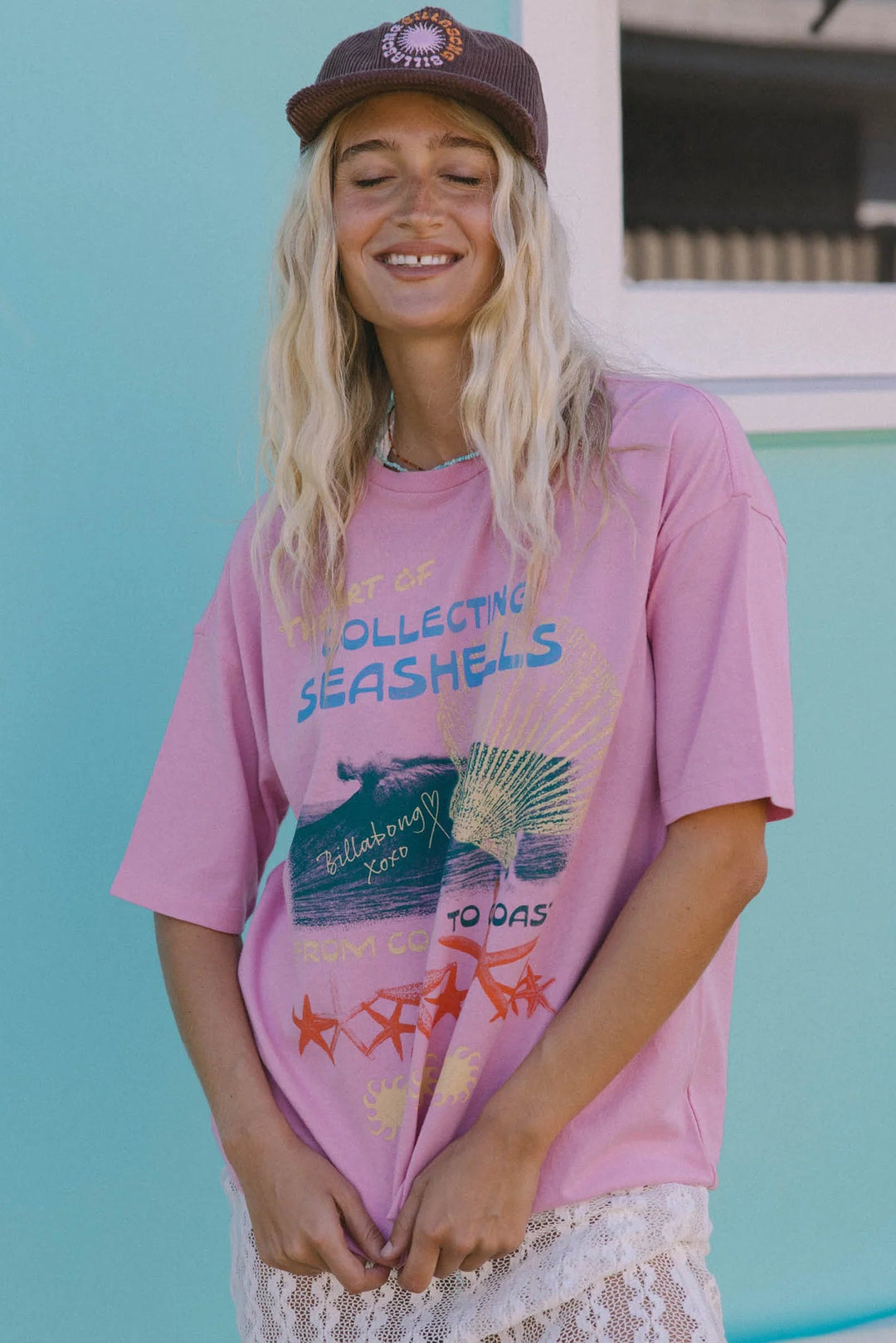 BILLABONG Distant Stars Oversized Tee-The Shop Laguna Beach
