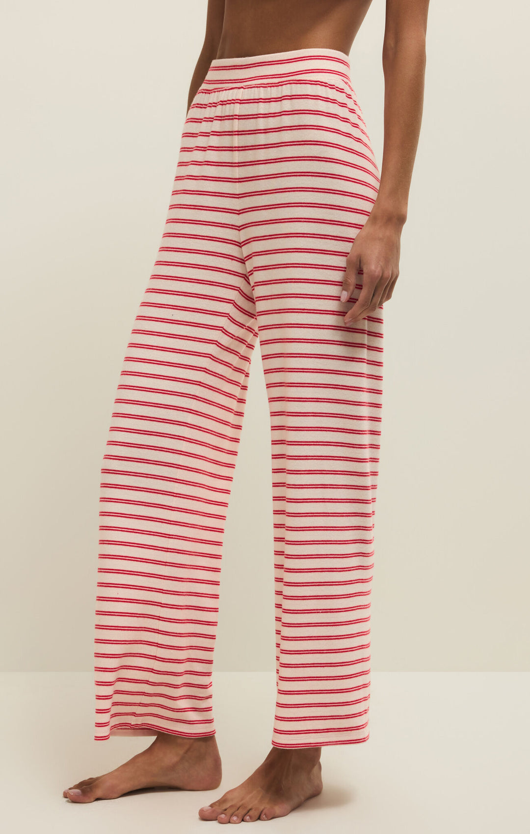 Z SUPPLY Luxe Stripe Knit Pant-The Shop Laguna Beach