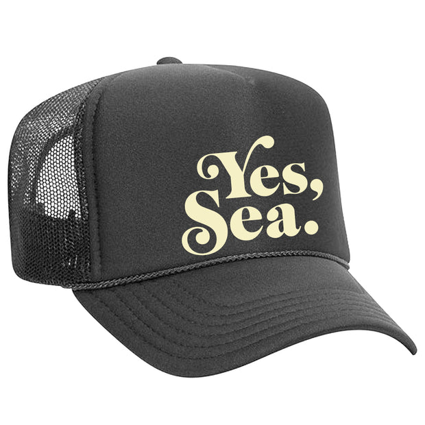 DANIELLA MANINI Yes, Sea Trucker Hat - More Colors Available-The Shop Laguna Beach