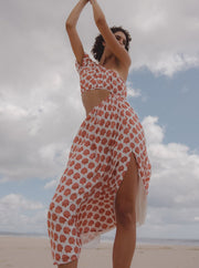 RUE STIIC <br> Velma One-Shoulder Midi Dress-The Shop Laguna Beach