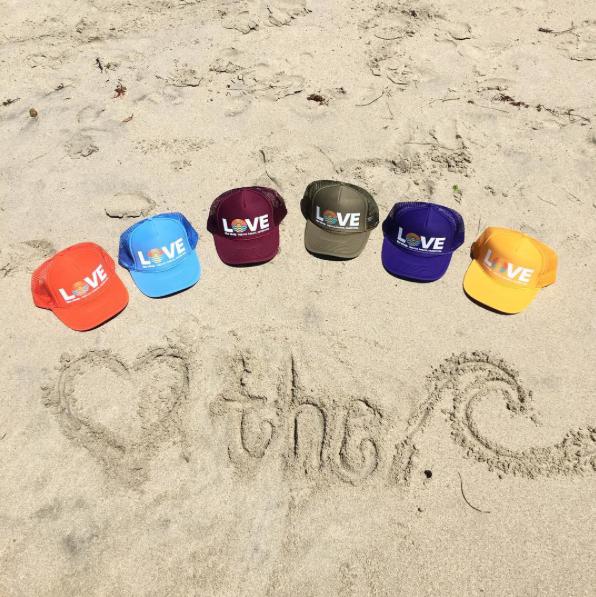 LOVE THE SEA  Original Trucker Hat  (More Colors Available)  - The Shop Laguna Beach
