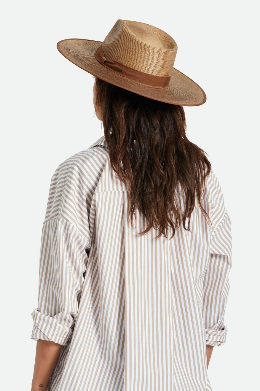 BRIXTON <br> Jo Straw Rancher Hat <br><small><i> (More Colors Available) </small></i>-The Shop Laguna Beach