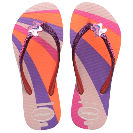 HAVAIANAS KIDS <br> Slim Glitter Mermaid Sandal-The Shop Laguna Beach