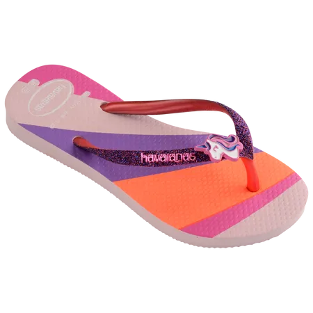 HAVAIANAS KIDS <br> Slim Glitter Mermaid Sandal-The Shop Laguna Beach