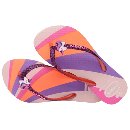 HAVAIANAS KIDS <br> Slim Glitter Mermaid Sandal-The Shop Laguna Beach