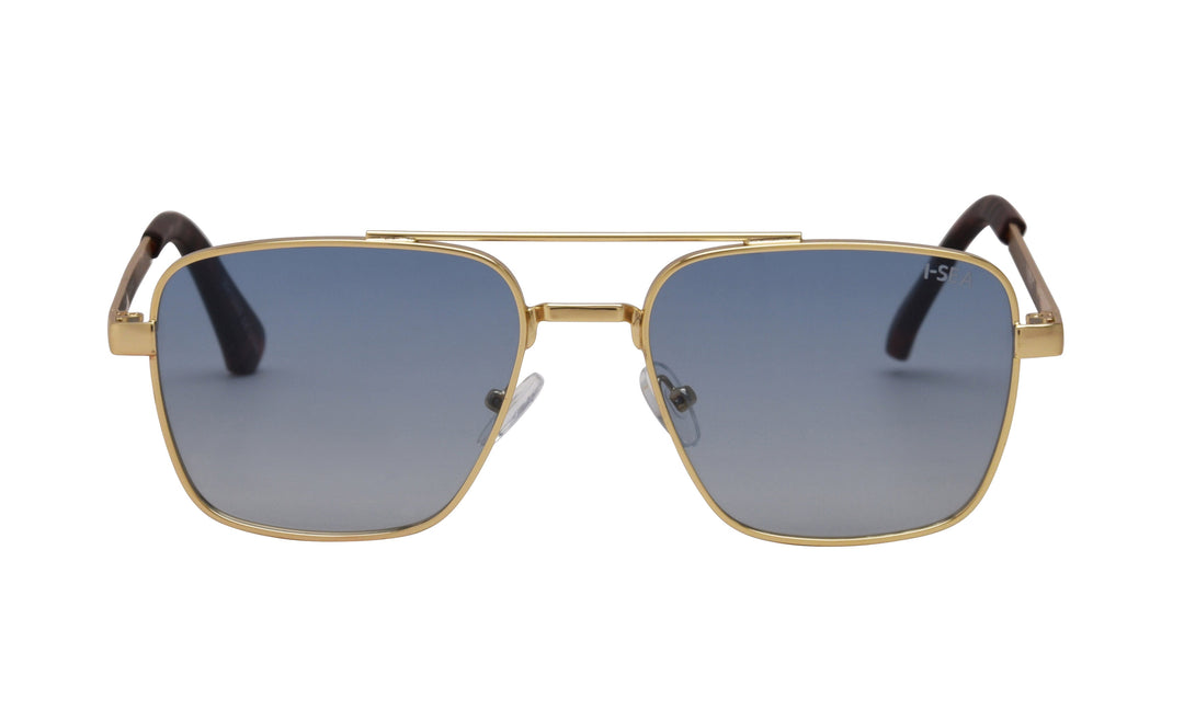 I-SEA <br> Brooks Metal Sunglasses <br><small><i> (More Colors Available) </small></i>-The Shop Laguna Beach