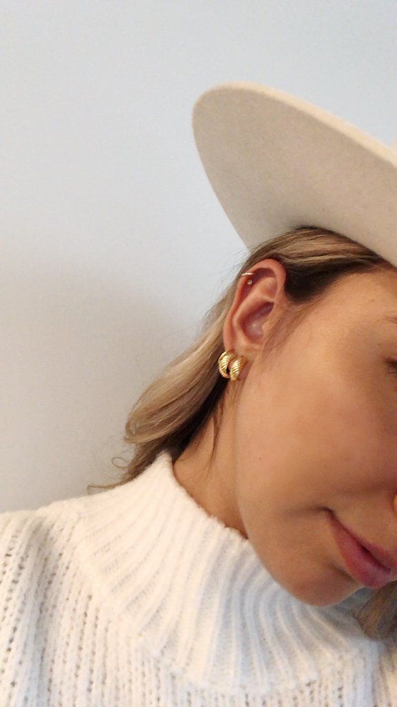 MAY MARTIN  C'est Hoop Earrings - The Shop Laguna Beach