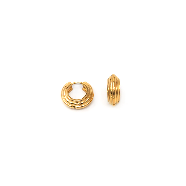 MAY MARTIN <br> Cassidy Mini Hoops-The Shop Laguna Beach
