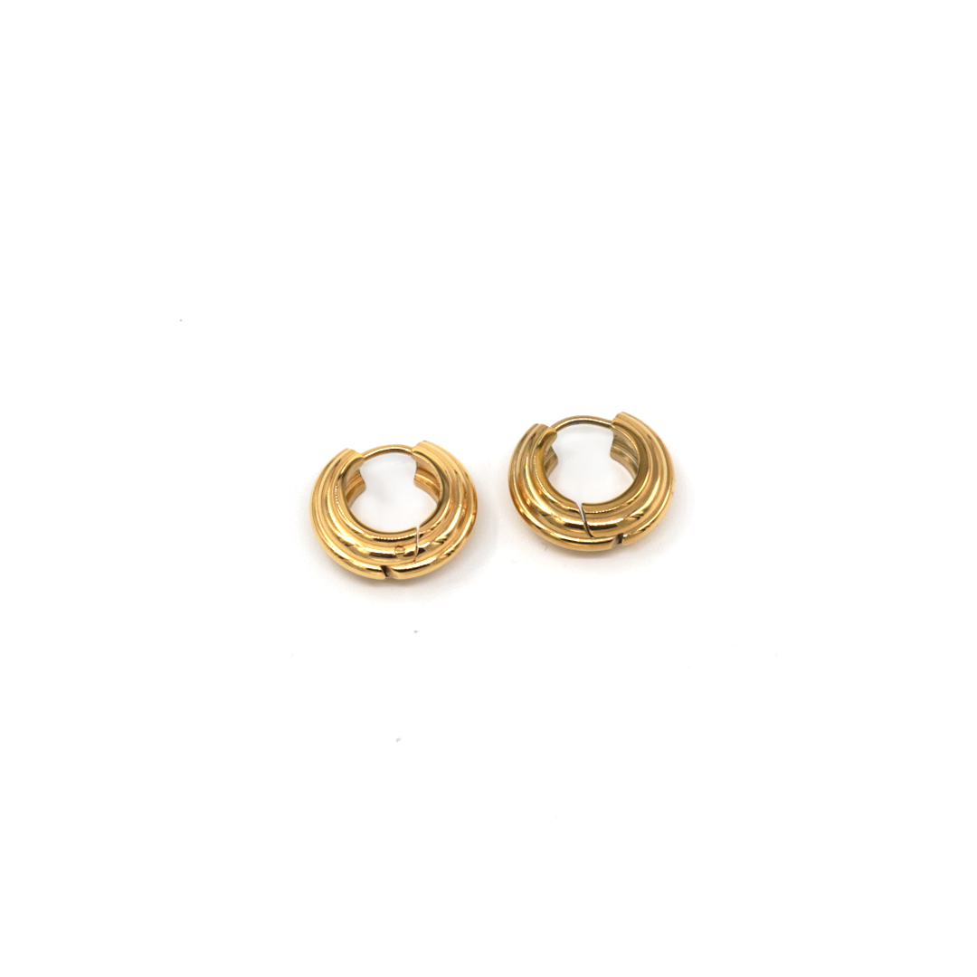 MAY MARTIN <br> Cassidy Mini Hoops-The Shop Laguna Beach