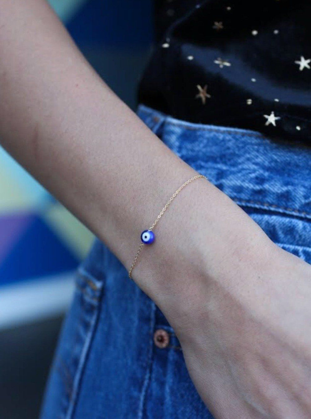 MAY MARTIN  Evil Eye Bracelet - The Shop Laguna Beach