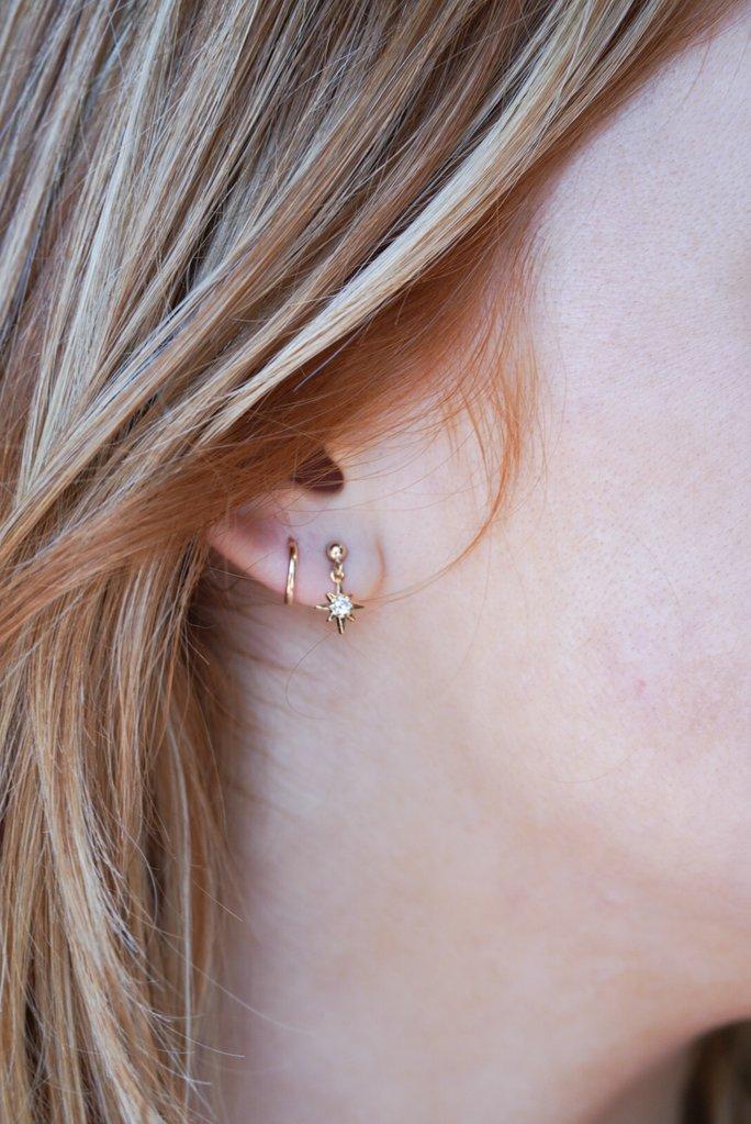 MAY MARTIN  North Star Post Earrings - The Shop Laguna Beach