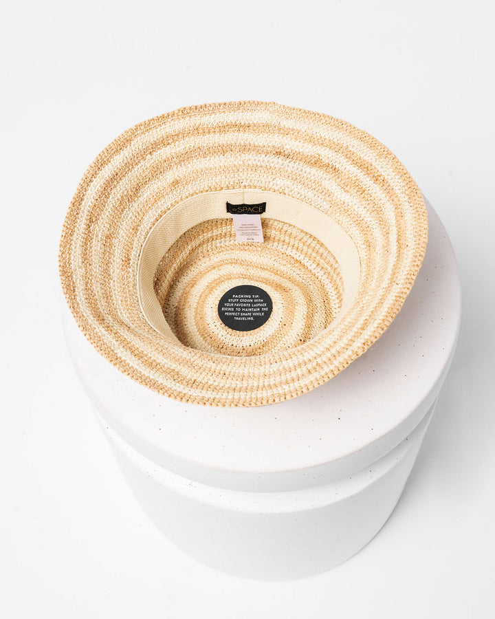 LSPACE <br> Isadora Straw Bucket Hat-The Shop Laguna Beach
