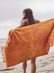 SLOWTIDE <br> Rosie Woven Jacquard Towel-The Shop Laguna Beach