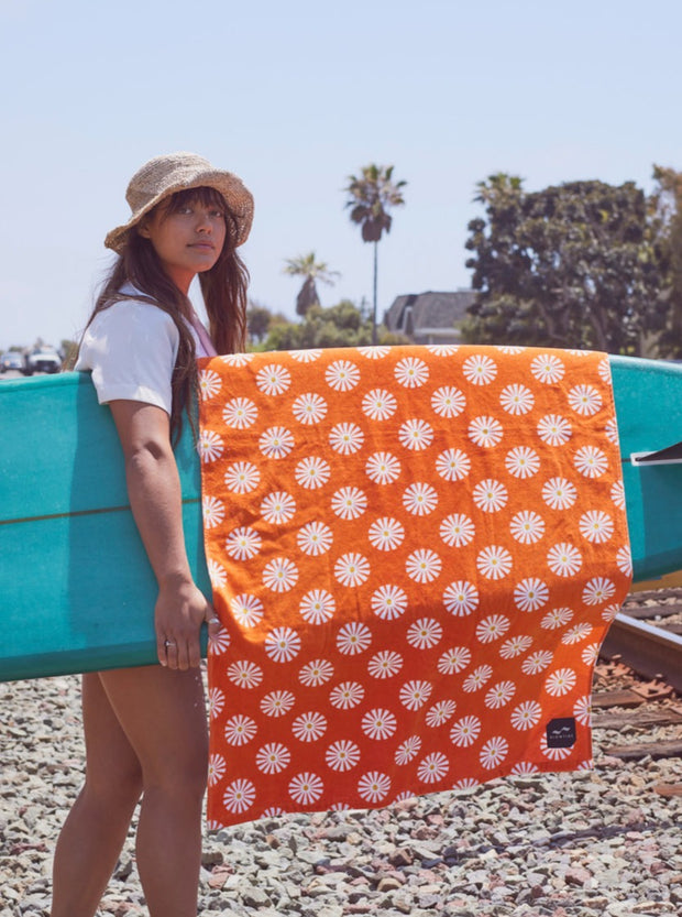 SLOWTIDE <br> Red Sun Dazed Towel-The Shop Laguna Beach