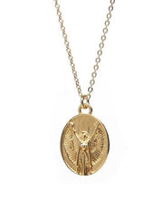 TALON NYC <BR> 14kt Gold-Plated Pendant Zodiac Necklace <br><small><i> (More Zodiac Signs Available) </small></i>-The Shop Laguna Beach