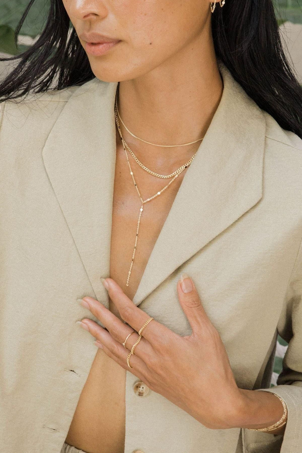 MAY MARTIN  Samantha Lariat Necklace - The Shop Laguna Beach