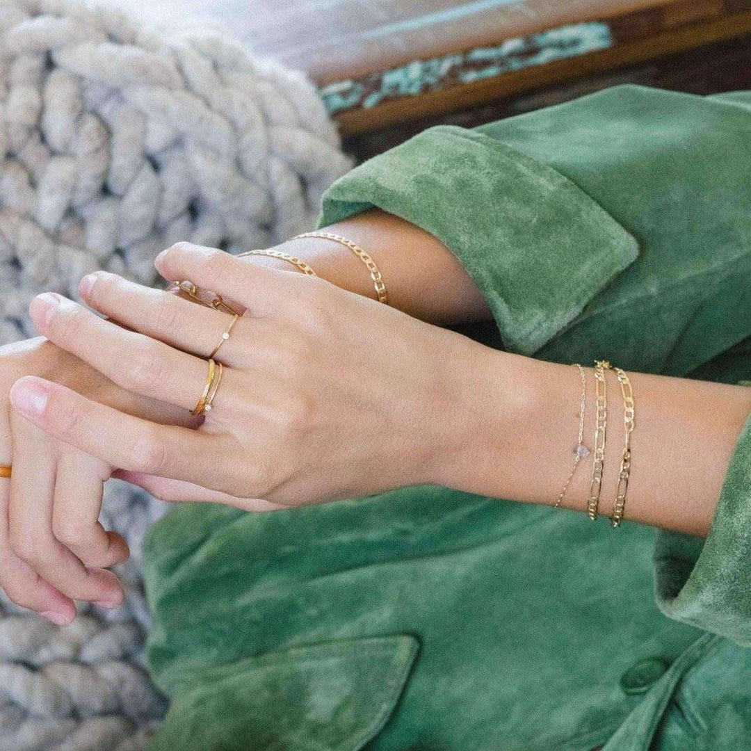 MAY MARTIN  Large Figaro Chain Bracelet - The Shop Laguna Beach