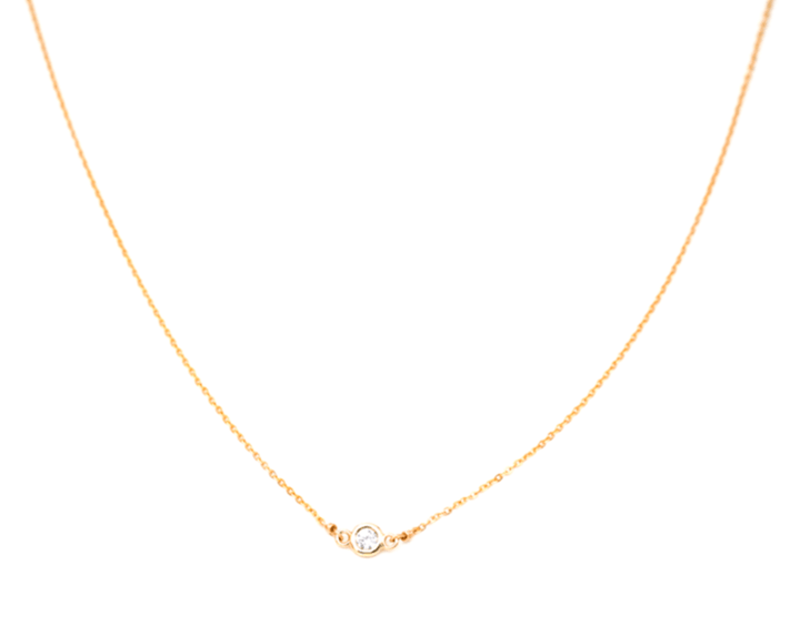 MAY MARTIN  CZ Gold Fill Choker - The Shop Laguna Beach