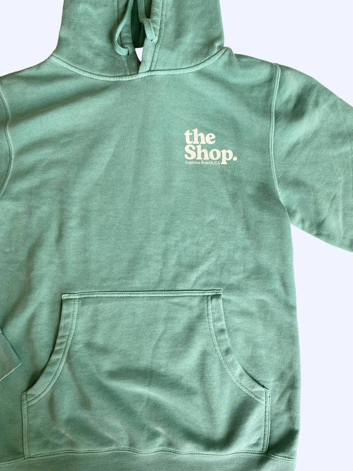 LOVE THE SEA <br> Youth Pigment Wash Hoodie <br><small><i> (More Colors Available) </small></i>-The Shop Laguna Beach