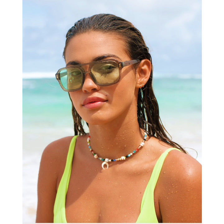 I-SEA <br> Royal Acetate Aviator Sunglasses <br><small><i> (More Colors Available) </small></i>-The Shop Laguna Beach