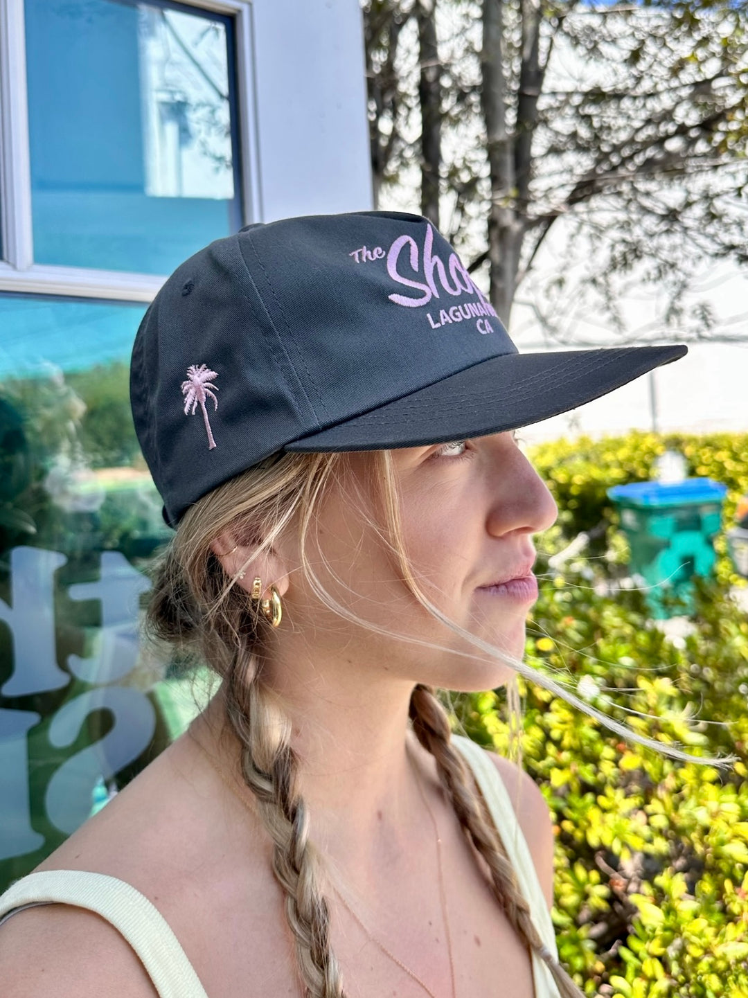 THE SHOP CLASSIC <br> Embroidered Classic Ball Cap <br><small><i> (More Colors Available) </small></i>-The Shop Laguna Beach