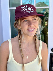 THE SHOP CLASSIC <br> Embroidered Classic Ball Cap <br><small><i> (More Colors Available) </small></i>-The Shop Laguna Beach