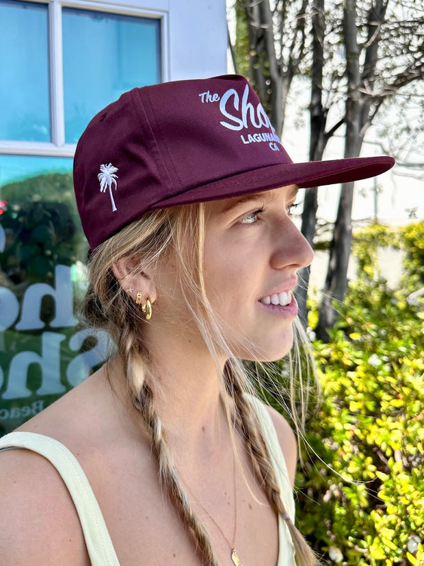 THE SHOP CLASSIC <br> Embroidered Classic Ball Cap <br><small><i> (More Colors Available) </small></i>-The Shop Laguna Beach