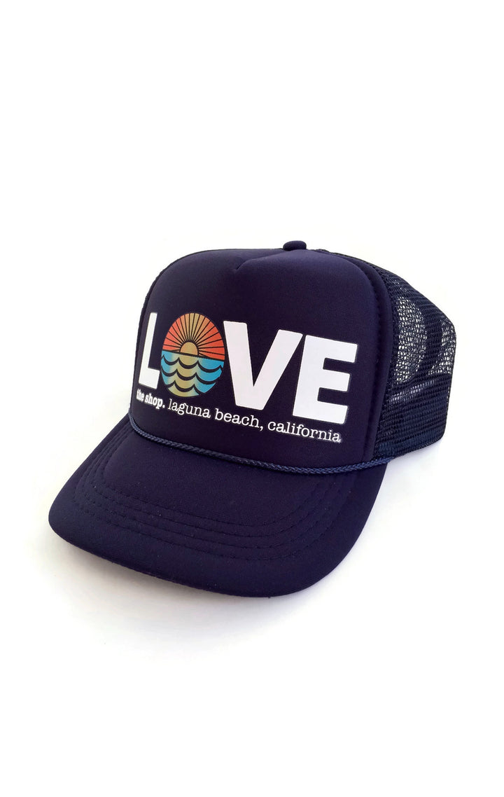 LOVE THE SEA  Original Trucker Hat  (More Colors Available)  - The Shop Laguna Beach
