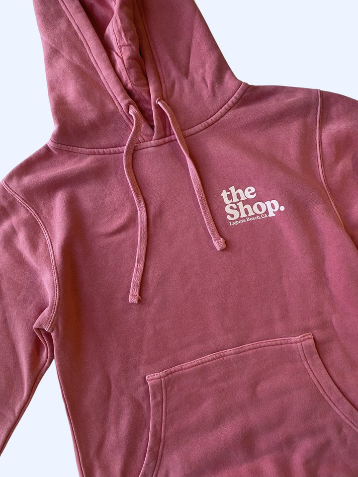 LOVE THE SEA <br> Youth Pigment Wash Hoodie <br><small><i> (More Colors Available) </small></i>-The Shop Laguna Beach