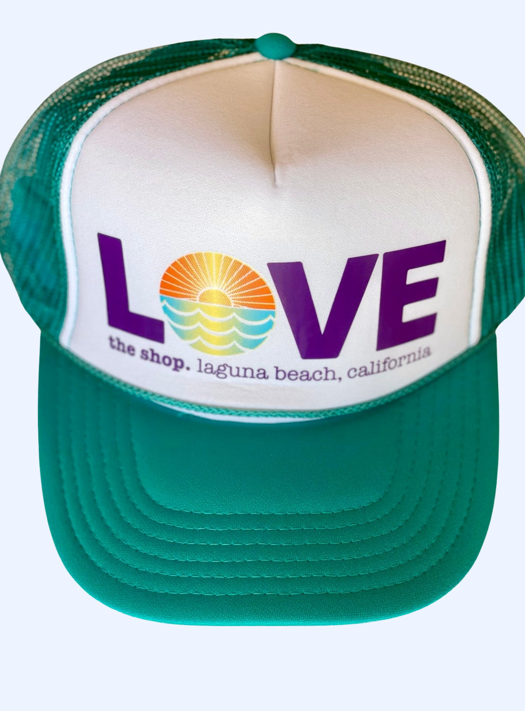 LOVE THE SEA <BR> Original Trucker Hat <br><small><i> (More Colors Available) </small></i>-The Shop Laguna Beach