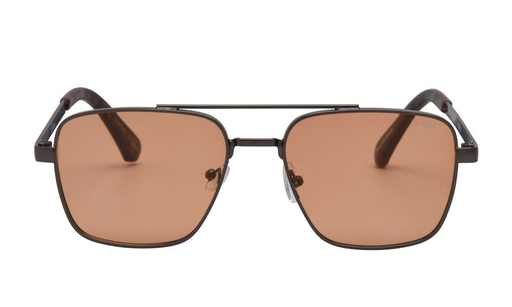 I-SEA <br> Brooks Metal Sunglasses <br><small><i> (More Colors Available) </small></i>-The Shop Laguna Beach