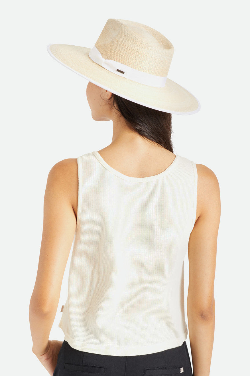 BRIXTON <br> Jo Straw Rancher Hat <br><small><i> (More Colors Available) </small></i>-The Shop Laguna Beach