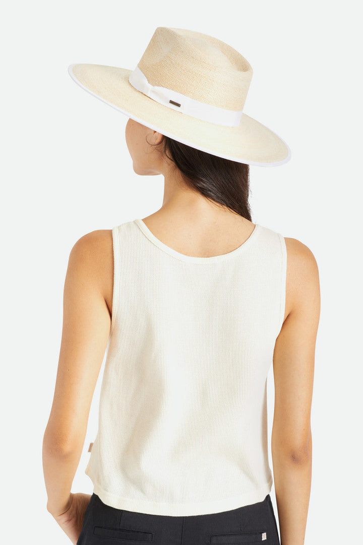 BRIXTON <br> Jo Straw Rancher Hat <br><small><i> (More Colors Available) </small></i>-The Shop Laguna Beach